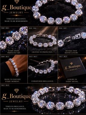 Luxury Iced-Out Halo AAA Zirconia Tennis Bracelet